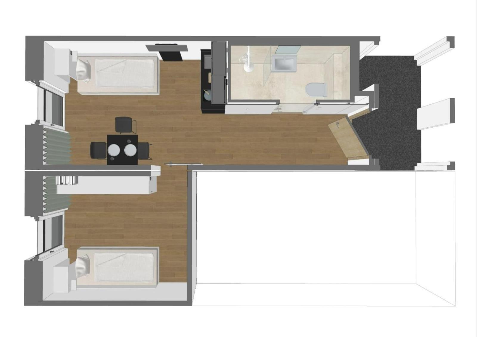 Timber One Boardinghouse Dorfen公寓式酒店 外观 照片